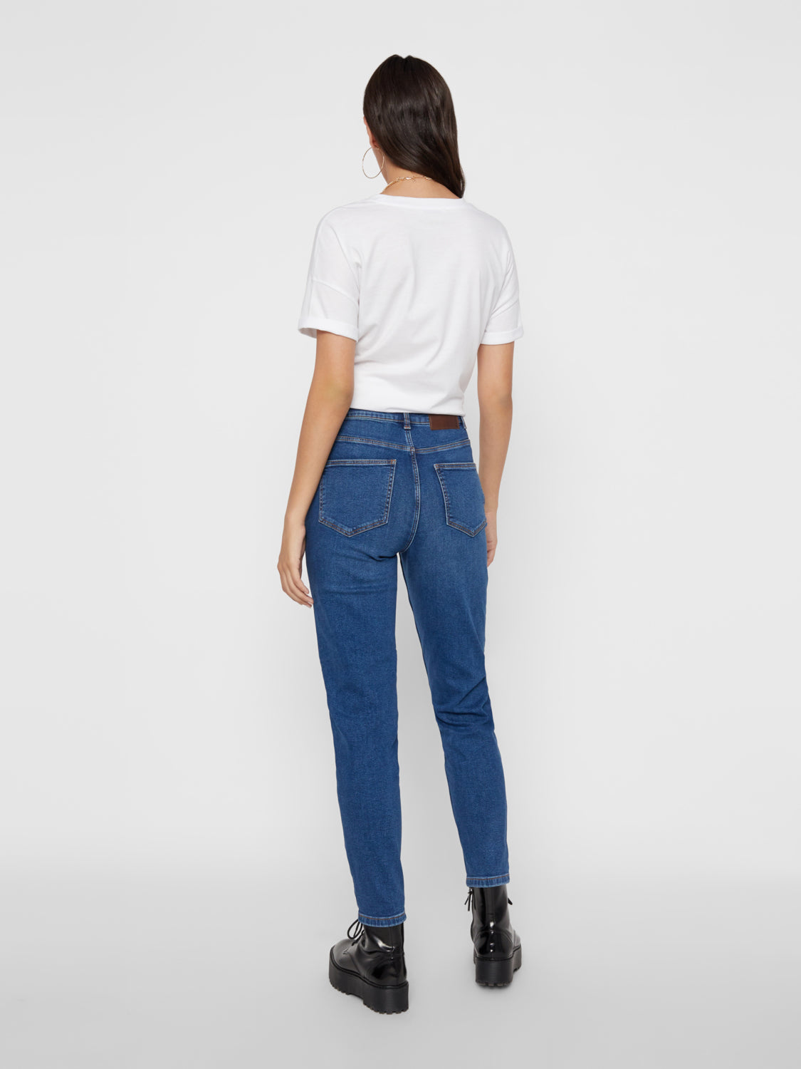 PCKESIA Jeans - Dark Blue Denim